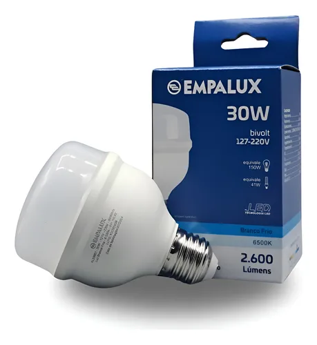 Lâmpada Led Empalux 30W